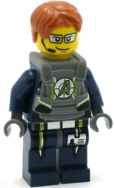 LEGO Agents Minifigure Agent Fuse Body Armor (Genuine) - Image 1 of 1