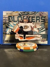 22-23 2022-23 Allure John Gibson Blockers #BL-21 Ducks