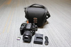 Canon EOS Rebel T6 DSLR Camera + 18-55mm Lens + 4GB + Bag - Shutter Count - 4825 - Picture 1 of 10