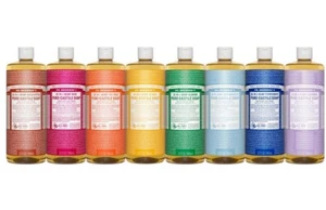 NEW Dr. Bronner's Hemp Pure-Castile Soap Liquid 473ml 18-in-1 All Scent Bronners - Picture 1 of 14