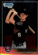 2010 Bowman Chrome Prospects #BCP76 James Beresford