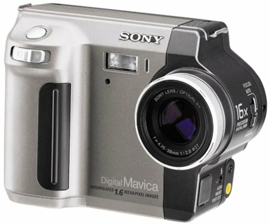 Rare Vintage Sony Mavica 1.2 MP Floppy Disk Digital Camera (MVC-FD90) - Image 1 of 1