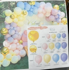 Decoracion Globos Azul Marino y Dorado De Cumpleaños Fiestas Para Hombre - Imagen 1 de 1