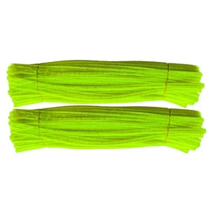 200Pcs Bright Yellow Pipe Cleaners Craft Bulk Supplies 12inch x 6mm - Picture 1 of 6