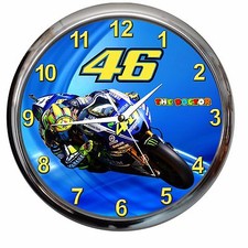 orologio NUOVO da parete VALENTINO ROSSI moto meccanico officina car