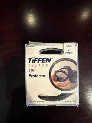 Tiffen 52 MM UV Protector Filter - NEW - Image 1 of 3
