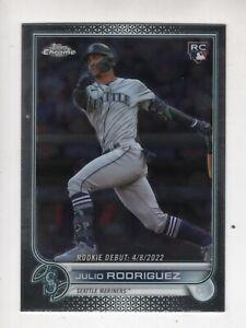 2022 Topps Chrome Update Series Rookie Debut #USC165 Julio Rodriguez (RC)