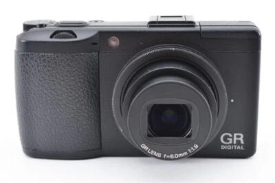 Ricoh GR Digital III Compact Camera Black W/Charger Used GR Digital 3 English - Image 1 of 4