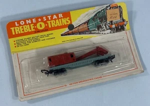 LONE STAR TRAINS • N 000 GAUGE • #82 100 Ton Breakdown Crane • NEW OLD STOCK - Picture 1 of 6