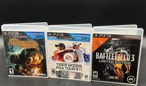 Battlefield 3: LE, Cabela's Dangerous Hunts 2011, TW PGA 11 (3 Playstation PS3) - Bild 1 von 13