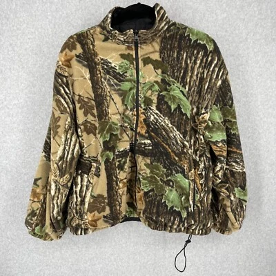 Duxbak Mens Reversible Jacket Size XL Camo Fleece Waterproof Insulated Hunting - Image 1 of 4
