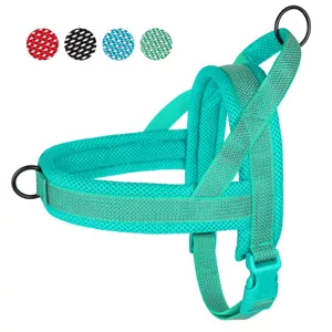 Reflective No Pull Dog Harness Breathable Mesh Padded Walking Vest Nylon S M L - Picture 1 of 24