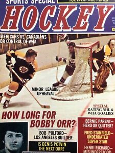 HOCKEY ~ Sports Special  - Jan.  1974 ~ Bruins Bobby Orr  cover - EX!!!