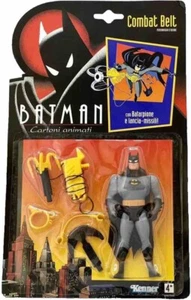 BATMAN COMBAT BELT KENNER THE ANIMATED SERIES 1993 ULTRA RARE ITALIAN CARD - Foto 1 di 11