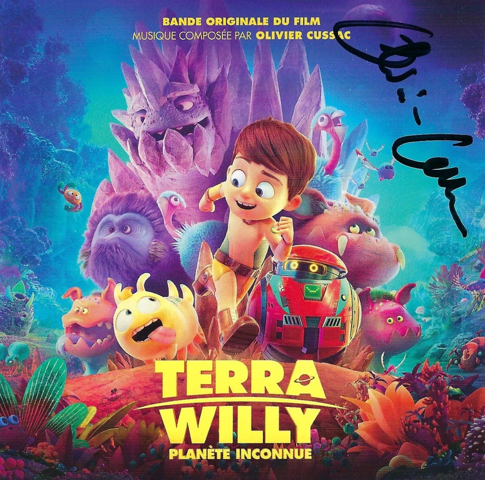 Terra Willy (2019) Complete Score CD / signed by Composer Olivier Cussac - Bild 1 von 1