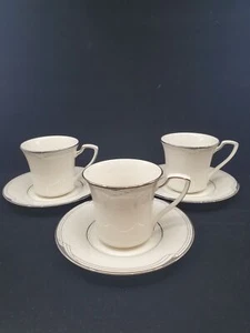 Juego de tazas planas y platillos Noritake Fine China Sterling Cove patrón # 7720 - Imagen 1 de 4
