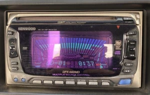 KENWOOD DPX-660MD MD CD Receiver Car Audio Graphic equalizer Vintage from JAPAN - Picture 1 of 2