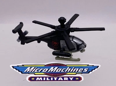 Micro Machines Military MD 500 530MG Defender Helicopter Galoob LGTI 1999 - Image 1 of 3