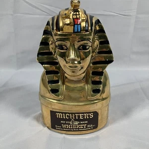 Michter’s King Tut Whiskey Decanter 1978 Pot Still Sour Mash Empty Collectible - Picture 1 of 17