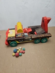 Fisher Price No. 1959 vintage Camión mezclador de concreto 926 juguete de tracción desgaste significativo - Imagen 1 de 24