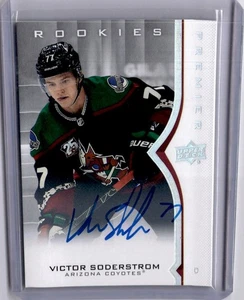 Victor Soderstrom Premier Rookies auto rookie #87 2020-21 Premier - Picture 1 of 2