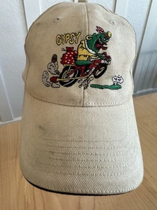 Vintage Gypsy MC Calallen Koe Joe Motorcycle Club 80s USA Trucker Hat Cap - Picture 1 of 10