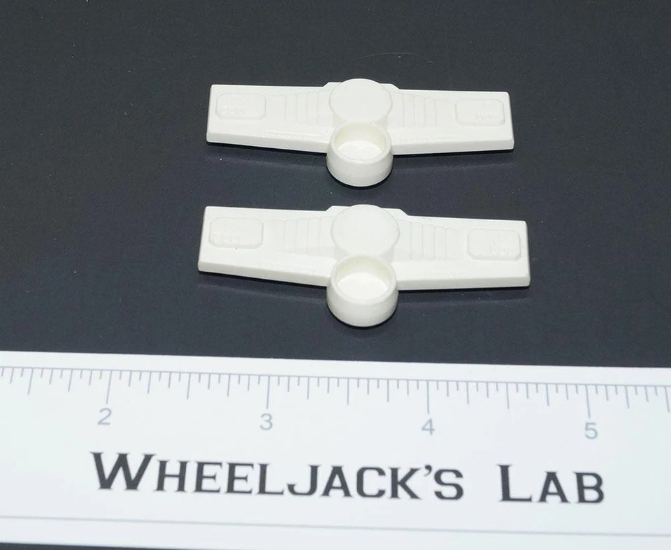 Ultra Magnus 2x Clips de lengüetas conectoras de remolque blancas 1986 Transformers G1 vintage Foto 1 de 1