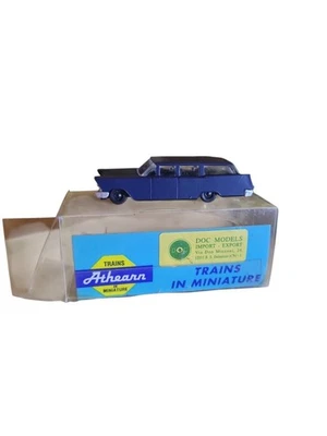 ATHEARN AUTOS (6) STATION WAGON BLU 1/87 H0 01373 - Immagine 1 di 3