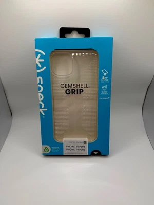 SPECK GEMSHELL GRIP CLEAR iPhone 14 PLUS iPhone 15 PLUS CASE  - BRAND NEW - Image 1 of 3