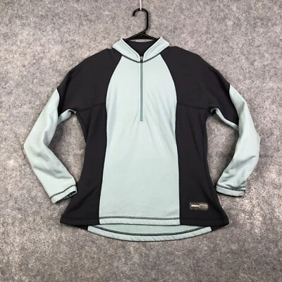 REI Polartec 1⁄4 молнии пуловер свитер женщин большой Colorblock на открытом воздухе тепло - Изображение 1 из 4