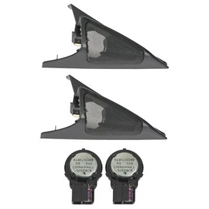 2009-2013 Subaru Forester Tweeter Speaker Upgrade Kit w/ Covers OEM H6318SC000 - Picture 1 of 5