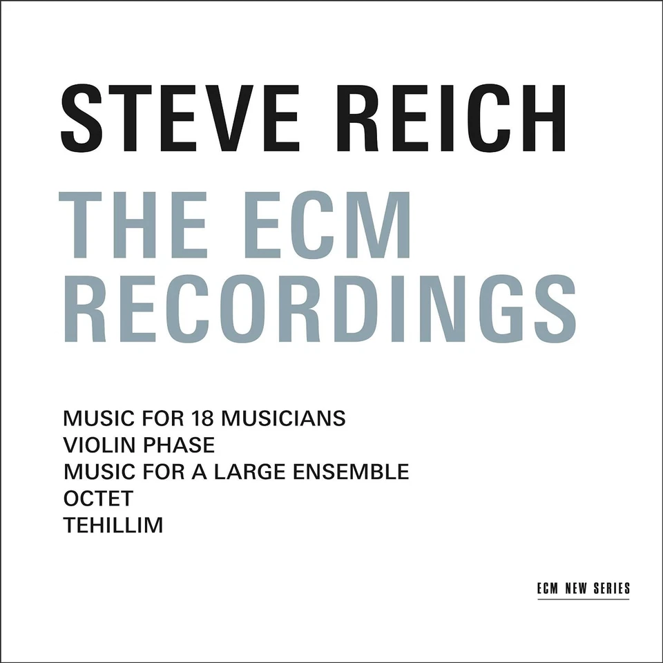 STEVE REICH - THE ECM RECORDINGS  REICH,STEVE - BOX-SET 3 CD NEU - Bild 1 von 1