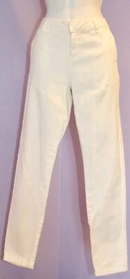 Womens Simply Vera Vera Wang White Pants 6 - Image 1 of 4