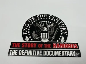 THE RAMONES THE STORY OF THE RAMONES documentary RARE PROMO STICKER - Picture 1 of 4