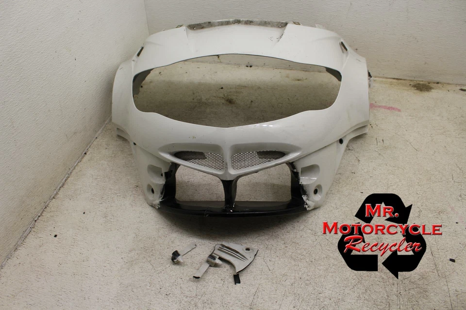 BMW 01-05 R1150RT R1150RT-P 1150 OEM FRONT UPPER NOSE FAIRING POLICE A5D - Image 1 of 4