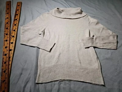 Preston & York Sweater Womens Medium Silk Angora Rabbit Turtleneck Luxury Soft  - Image 1 of 4