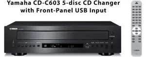 Yamaha CD-C603 5-disc CD Changer with Front-Panel USB Input - Picture 1 of 1