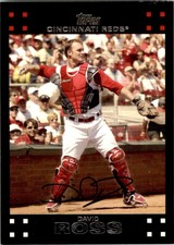2007 MINT - Topps David Ross Cincinnati Reds #117