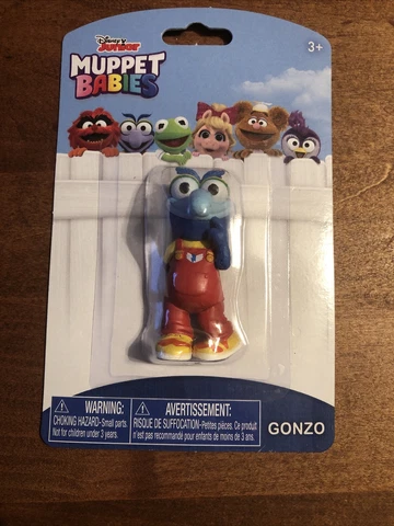 Disney Juniors Muppet Babies GONZO Mini Collectible Figure NEW Cover