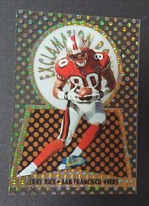 1998 Fleer Ultra Exclamation Points Jerry Rice HOF SP Rare 49ERS GOAT 1:288