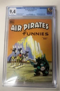 AIR PIRATES FUNNIES # 2 CGC 9.4 HELL COMICS 1971 DAN O'NEILL DISNEY LAWSUIT NICE - Picture 1 of 14