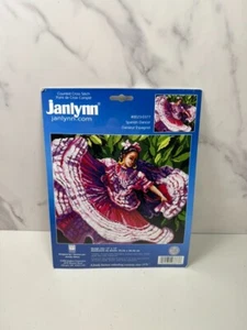 Janlynn "Spanische Tänzerin" Vintage Kreuzstich Kit Neu 14"x12" #0023-0377 - Bild 1 von 4