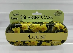 New Women’s Daffodils Glasses Case & Personal Name ‘Louise’ (Cannot Customise) - Picture 1 of 6