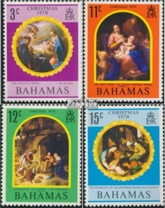 Bahamas 314-317 (completa edición) nuevo con goma original 1970 Navidad - Imagen 1 de 1