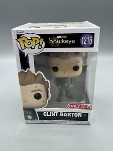 Funko Pop! Marvel Clint Barton Hawkeye 1216 Objetivo Exclusivo Nueva Caja Dañada - Imagen 1 de 17