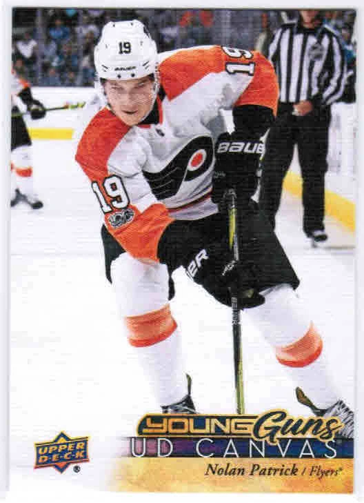 17/18 UD SERIES 1 HOCKEY YOUNG GUNS RC CANVAS CARDS (C91-C120) U-Pick From List - Image 1 of 1