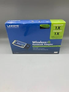 Cisco Linksys WPC54G Wireless-G Notebook Adapter, NEW Factory Sealed (R10) - Picture 1 of 6
