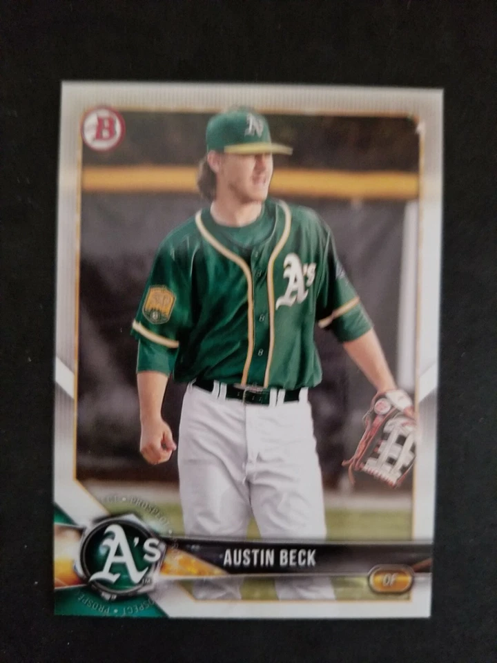 2018 Bowman AUSTIN BECK card # BP6 - Image 1 of 1