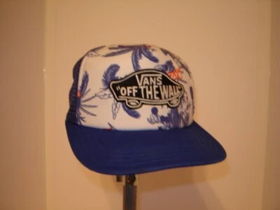 Vans Off The Wall Surf Classic Patch Palm Camo Adjustable Trucker Hat Mens - Image 1 of 3