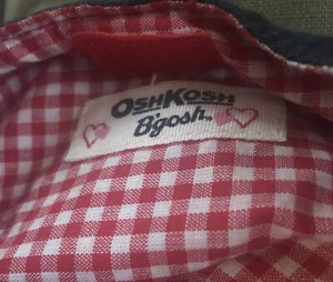 Oshkosh Bgosh - Spring Gingham Hobo Bag - Denim Purse - Classic Bag - Bild 1 von 2